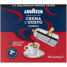 Lavazza Crema e Gusto Ground Coffee 1kg