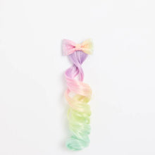 Kids Faux Hair Bow Slide Clip