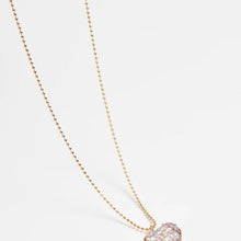 Kids Sparkle Heart Necklace