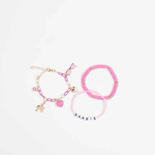 Kids Licensed Barbie 3 Pack Bracelet Set