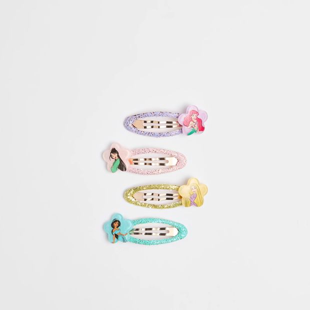 Kids Licensed Disney Princess Snap Hair Clips