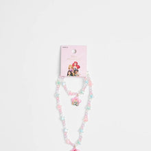 Kids Licensed Disney Princess Necklace and Bracelet Set