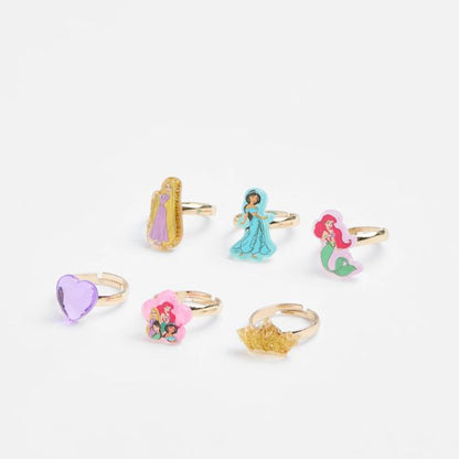 Kids Licensed Disney Princess Rings Set