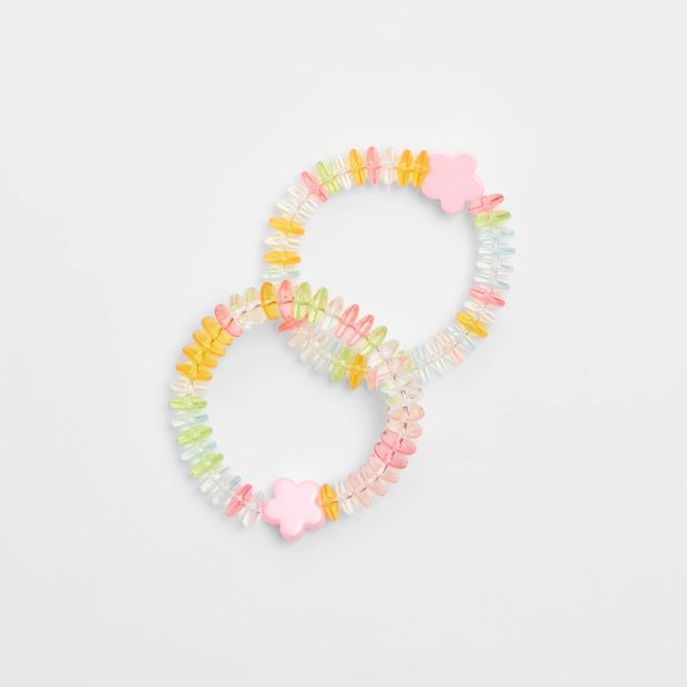 Kids Flower Stretchies Bracelets