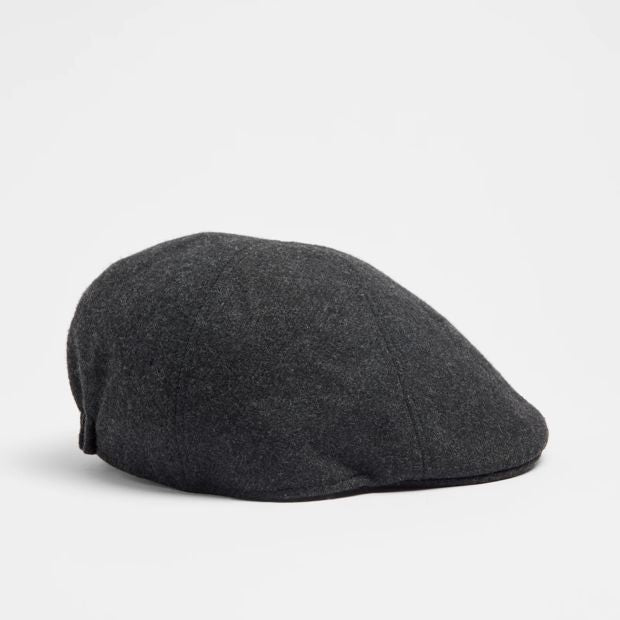 Textured Flat Cap