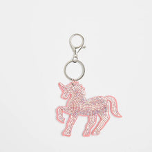 Kids Sparkle Running Unicorn Bag Charm