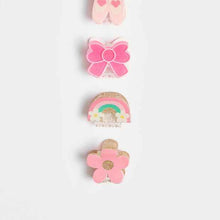 Kids 4 Pack Ballet Mini Claw Clips