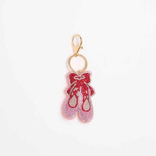 Kids Sparkle Ballet Shoes Bag Charm