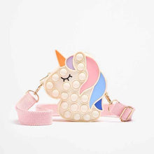 Kids Unicorn Pop It Crossbody Bag