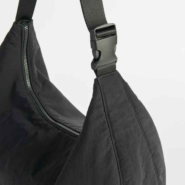 Active Large Nylon Crescent Bag