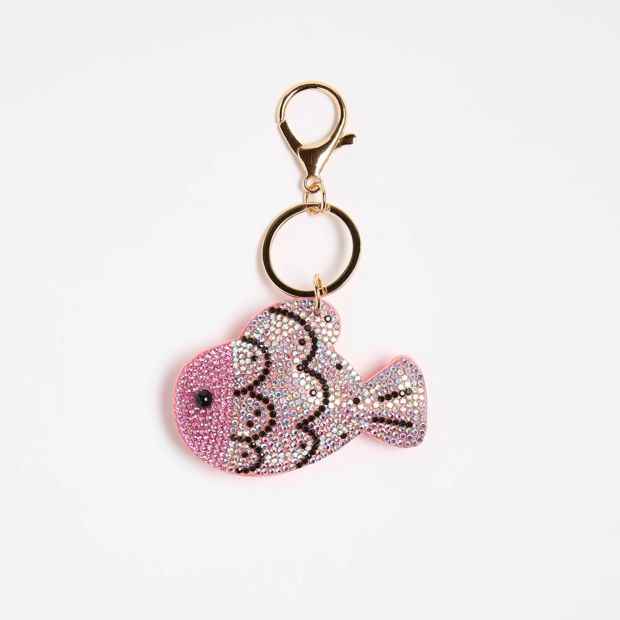 Kids Sparkle Fish Bag Charm