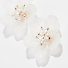 Sequin Flower Stud Earrings
