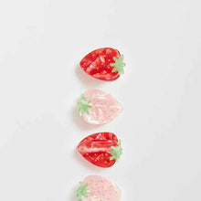 Kids 4 Pack Mini Strawberry Claw Clips