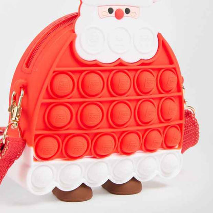 Kids Santa Pop-It Crossbody Bag