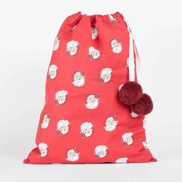 Kids Christmas Vintage Santa Sack