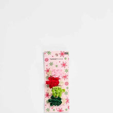 Kids Christmas 4 Pack Velvet Tree Clips