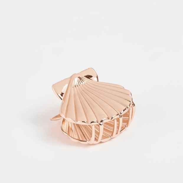 Metal Scallop Shell Hair Clip