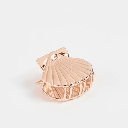 Metal Scallop Shell Hair Clip