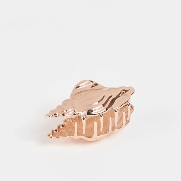Metal Conch Shell Hair Clip