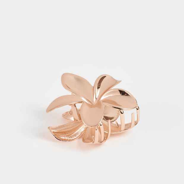 Metal Frangipani Hair Clip