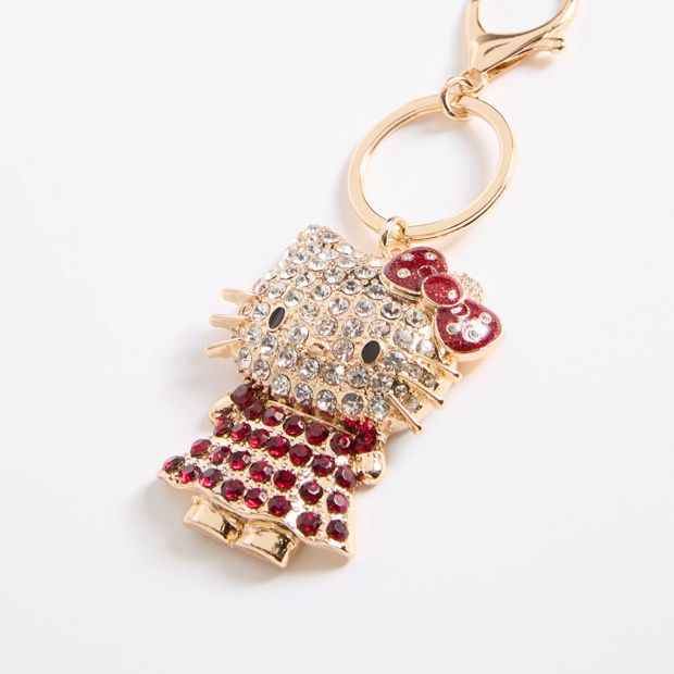 Kids Licensed Hello Kitty Pave Bag Charm