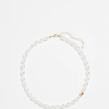 Irregular Faux Pearl Bead Necklace