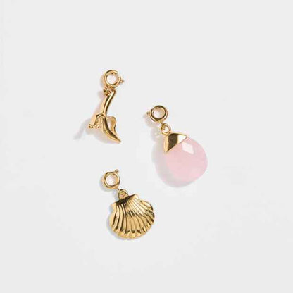 Waterproof 3 Pack Beach Theme Charm Set