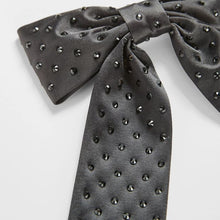 Sparkle Satin Bow Barette