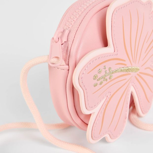 Kids Hibiscus Crossbody Bag