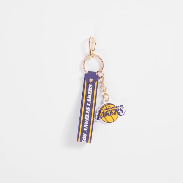 Basketball Team Rubber Keychain for Kids