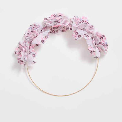Kids Floral Print Flower Crown