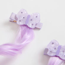 Kids 2 Pack Butterfly Faux Hair Clips