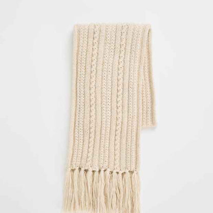 Chunky Cable Knit Scarf