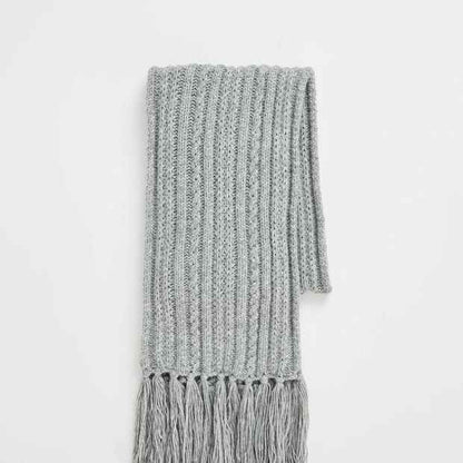 Chunky Cable Knit Scarf