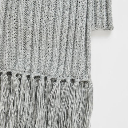 Chunky Cable Knit Scarf