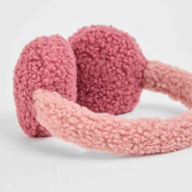 Plush Lined Ear Warmers for Kids