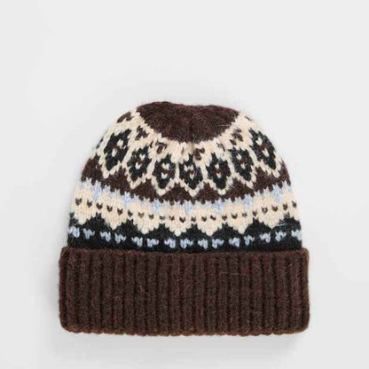 Chunky Fair Isle Beanie