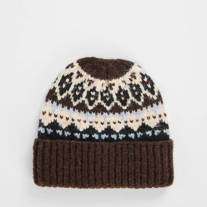 Chunky Fair Isle Beanie