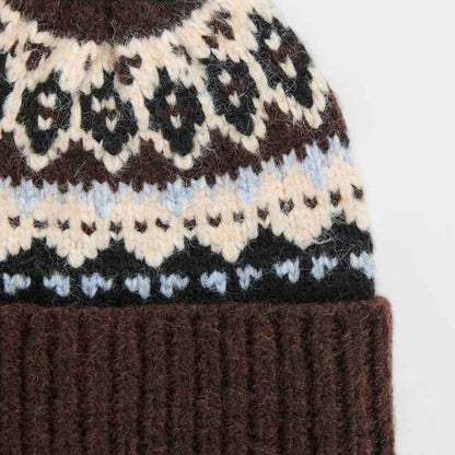 Chunky Fair Isle Beanie