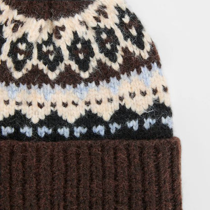Chunky Fair Isle Beanie