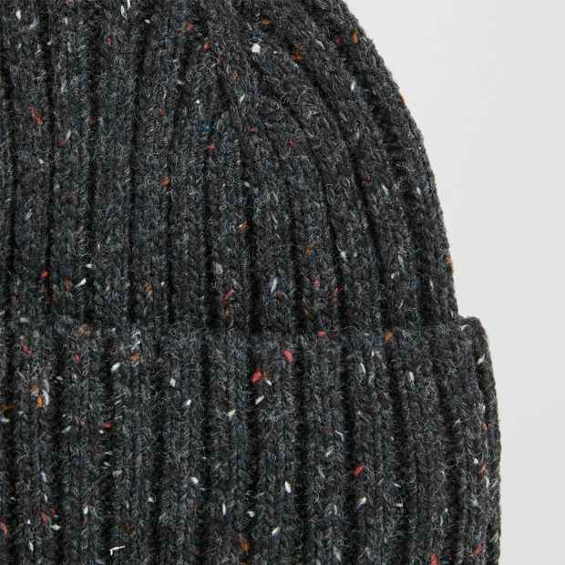 Chunky Knit Nep Beanie