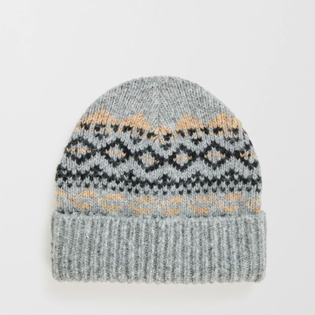 Fairisle Knit Beanie