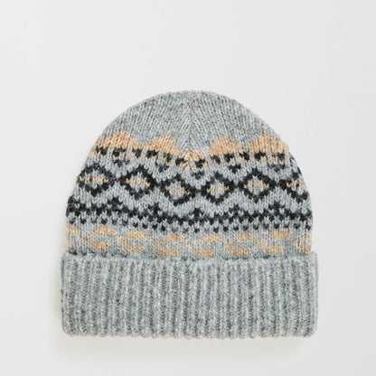 Fairisle Knit Beanie