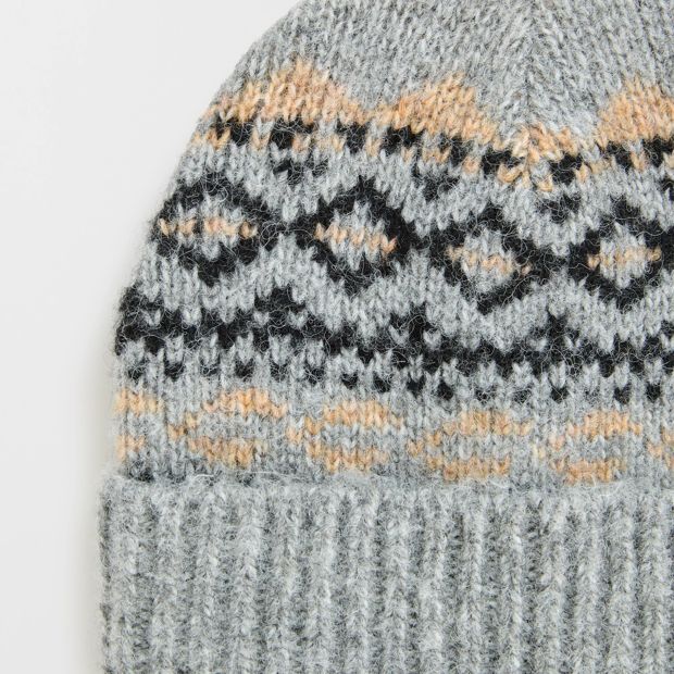 Fairisle Knit Beanie
