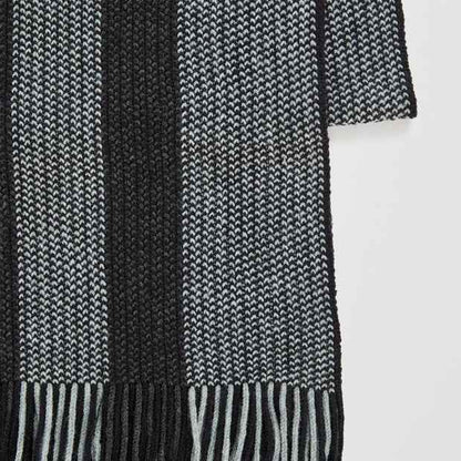 Striped Knit Scarf
