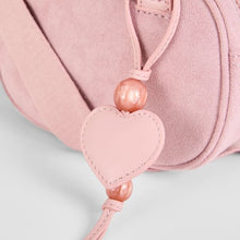 Kids Faux Suede Mini Bowler Bag