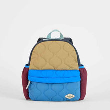 Quilted Colour Block Backpack