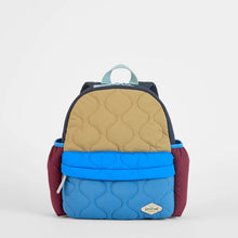 Quilted Colour Block Backpack