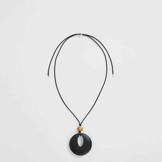 Disc Pendant Necklace