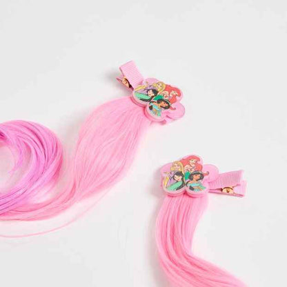Disney Princess 2 Pack Faux Hair Clips